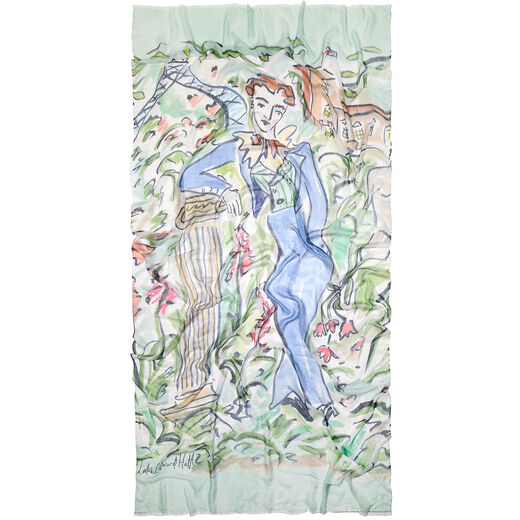 Bright Young Things scarf by Luke Edward Hall