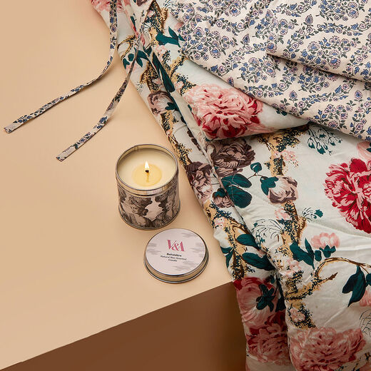 Belv&eacute;d&egrave;re natural tin candle