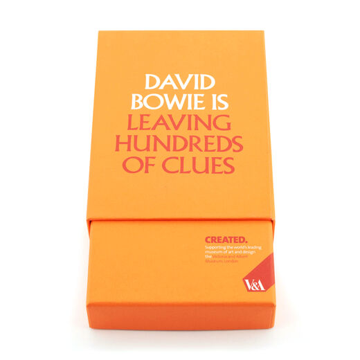 David Bowie is leaving hundreds of clues postcard collection