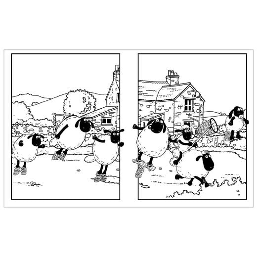 Shaun the Sheep colouring book