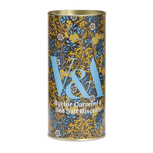 V&A caramel and sea salt biscuits