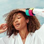 Multicolour checkered bangle by Inzuki