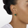 Siena emerald stud earrings by Ottoman Hands