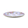 S&egrave;vres inspired pink and gold tin plate