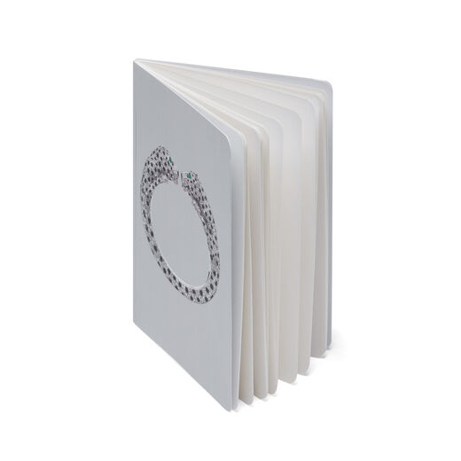 CARTIER Panther bangle A6 plain notebook