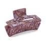 Purple mini hair claw
