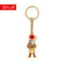 Ra enamel keyring