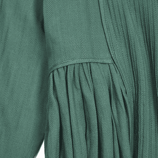 Soft cotton green dress