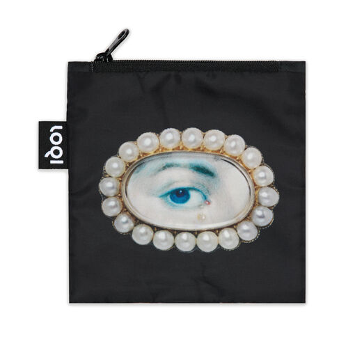 Eye miniature foldable tote bag