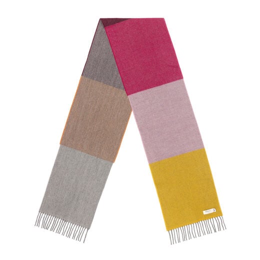 Skyline sunset merino lambswool scarf