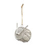 Silver drum decoration