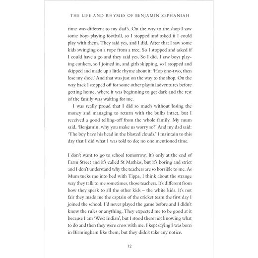 The Life and Rhymes of Benjamin Zephaniah: The Autobiography