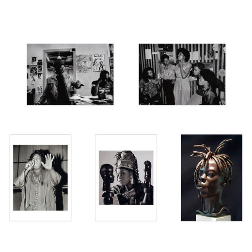 The Music Is Black pack of 30 postcards