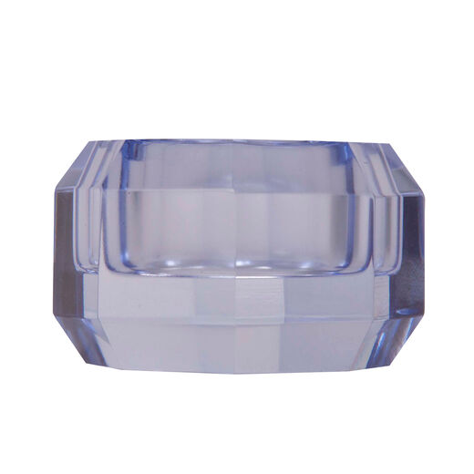 Pale blue tealight holder