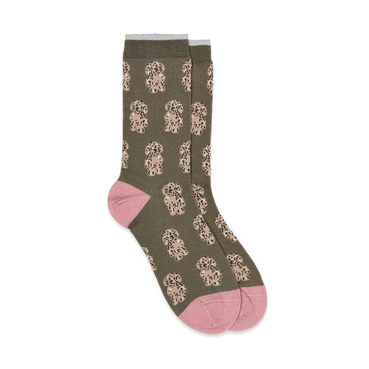 Poodle bamboo socks