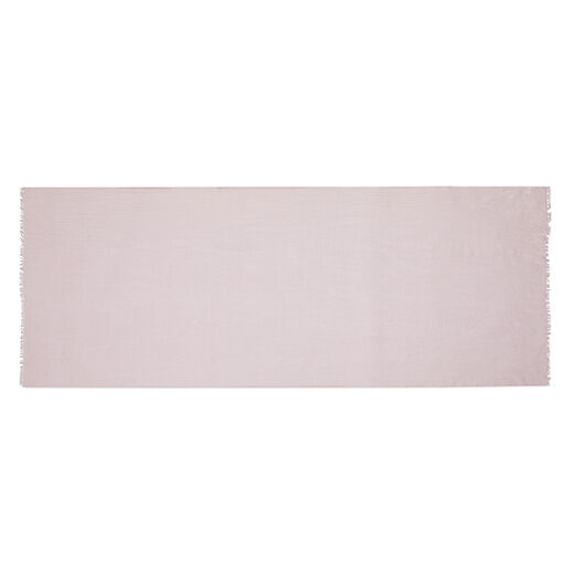 Blush pink merino scarf by Kashmir Loom