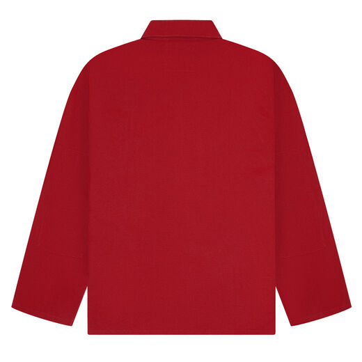 Berry red overshirt for life by Uskees - L