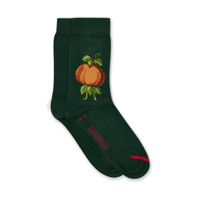 Vegetable costume green socks&nbsp;