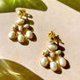Pearl statement earrings by Carousel Jewels