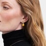 Pear drop earrings by Fable England