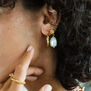 Pearl drop earrings by Ottoman Hands