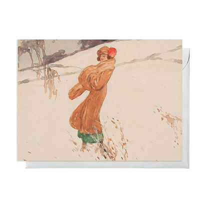 In The Snow Christmas cards (pack of 8)