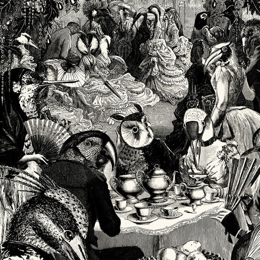 Garden Party print by Lynn Hatzius