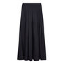 Black unisex hakami trousers