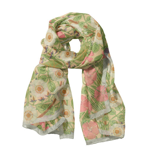 Allan Francis Vigers Pansy modal scarf