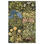 Mantel card with william de morgan illustration with mouse and plants 