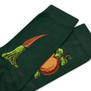 Vegetable costume green socks&nbsp;