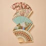 Lovers painting hand fan