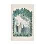 Ravilious 'Grape House' tea towel