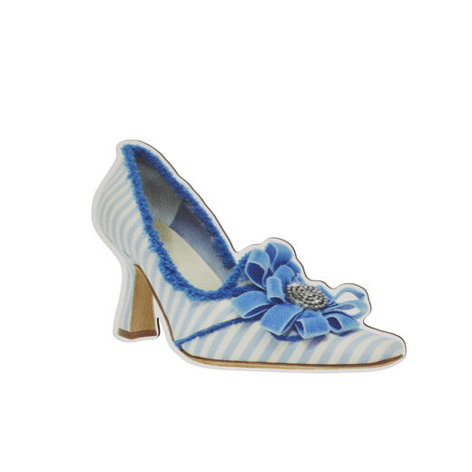 Mercy Artois shoe by Manolo Blahnik wood magnet