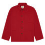 Berry red overshirt for life by Uskees - L