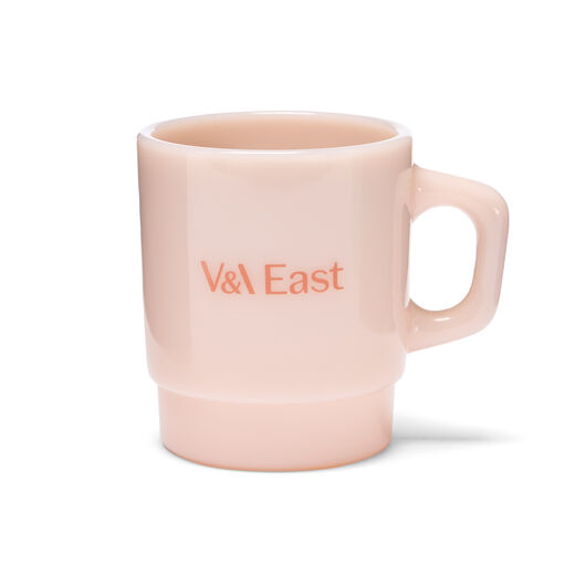 Living Objects peach mug by Gavin Connell