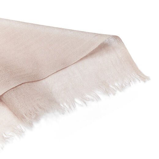 Marble pink merino scarf by Kashmir Loom