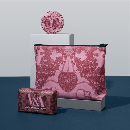 Cedarwood and myrrh V&A soap by Jessie Bayliss