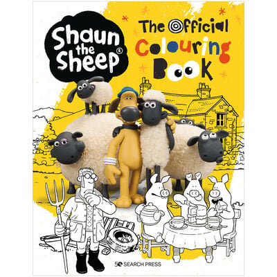 Shaun the Sheep colouring book