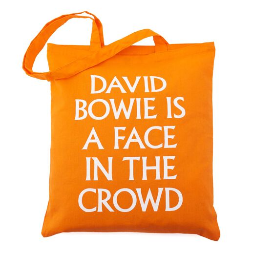 David Bowie Is a Face in the Crowd &ndash; the original exhibition tote bag