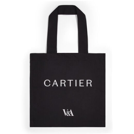 CARTIER Stomacher brooch tote bag
