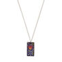 Tulip ceramic pendant necklace