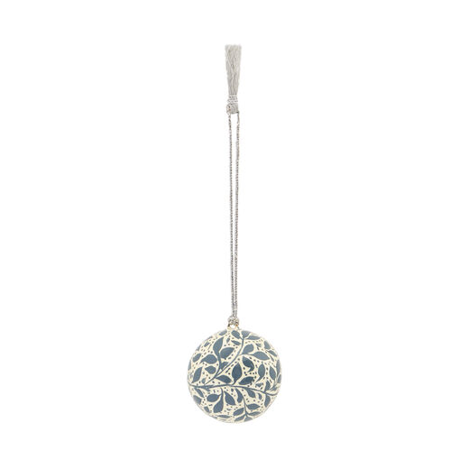 Mini floral trellis bauble