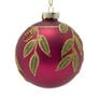 Glass fig bauble