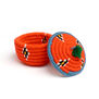 Mini orange Iranian kapu basket