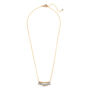 Labradorite bar necklace by Joli