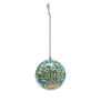 William Morris Sunflower large bauble