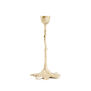 brass candle holder inspired by tree roots