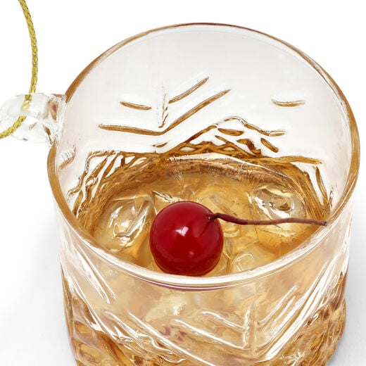 Whisky sour Christmas decoration