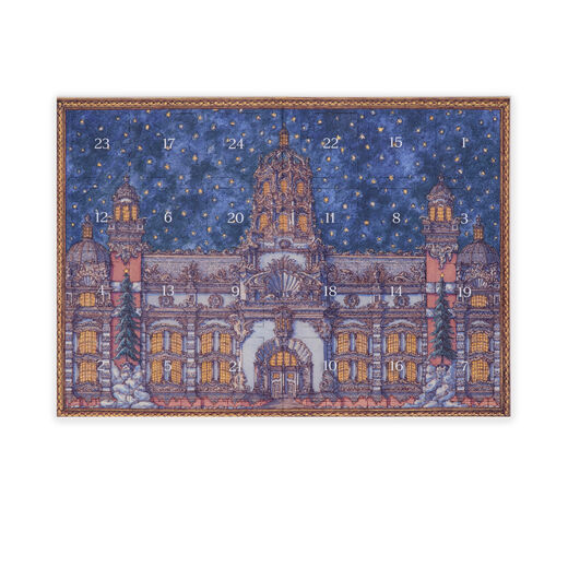 V&A advent calendar by Lukas the illustrator